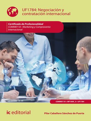 cover image of Negociación y contratación internacional. COMM0110